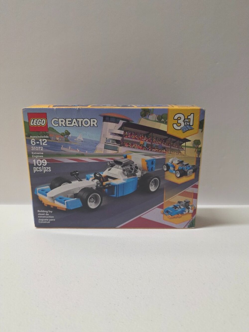 Lego 31072 Creator 3 in 1 Extreme Engines 109 pcs~ Damaged Box~